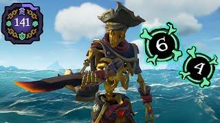 More solo guardian hourglass grinding 141-1000  Sea of Thieves