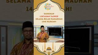 Yuk saksikan Lintasan Tajwid l setiap pagi pukul 06.00 WIB hanya di  YouTube Rumah Tajwid TV.