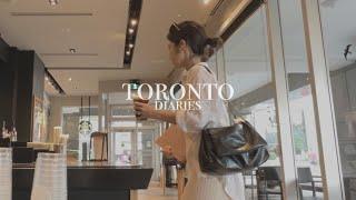 toronto vlog — first day at my first job life one year after immigrating to canada