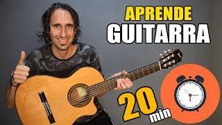 ¡Aprende como tocar guitarra en solo 20 minutos El mejor tutorial para principiantes