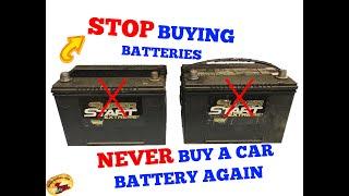 How To RENEW CAR & TRUCK Batteries at Home & SAVE BIG MONEY DO THIS ONE httpsyoutu.beVYtkn-N_p4s