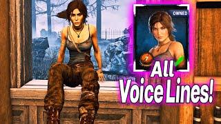 Lara Croft All Voice Lines