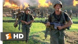 Platoon 1986 - Burning the Village Scene 410  Movieclips