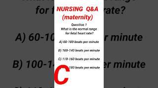 maternity nursing questions and answer #maternity #nursingquestion #nclexrnexam  #prometricexam