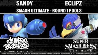 COMBO BREAKER 2024 POOLS - sandy Mega Man vs Eclipz Falco - Smash Ultimate