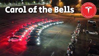 Carol of the Bells Tesla Light Show 25 Tesla Formation