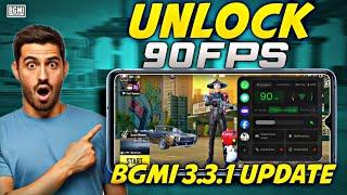 HOW TO ENABLE 90FPS IN BGMI GRAPHICS SETTINGS  AFTER 3.3.1 UPDATE