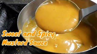 SWEET AND SPICY MUSTARD SAUCE  CHICKEN WINGS MUSTARD SAUCE SAUCES