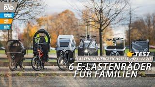 Lastenrad-Vergleichstest 2023 – Welches ist das beste E-Lastenrad für deine Familie?