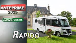 Anteprime e novità camper 2025 Rapido