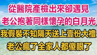 從醫院產檢出來卻遇見，老公抱著同樣懷孕的白月光，我假裝不知隔天送上壹份大禮，老公瘋了全家人都傻眼了#生活經驗 #正能量 #情感故事 #情感#两性情感 #家庭 #婚姻