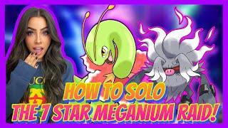 How To EASILY SOLO The 7 Star Meganium Raid  Pokemon Scarlet & Violet