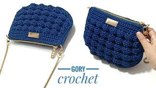 شنطه كروشيه موديل سهل وبسيط Crochet bagBolso de crochetBolsa de crochêTas rajutan