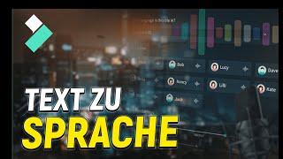 Text zu Sprache umwandeln - Automatisch Texte vorlesen lassen in Videos Tutorial