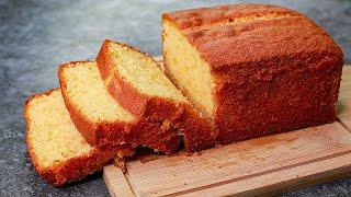 Bakery Style Pound Cake  Basic Vanilla Pound Cake Recipe  Yummy