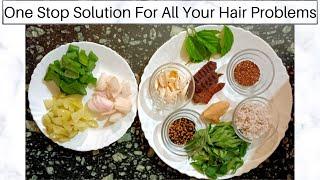 Homemade Herbal Hair Oil  Stop Hairfall Naturally in 1 Month  100% Natural & Effective