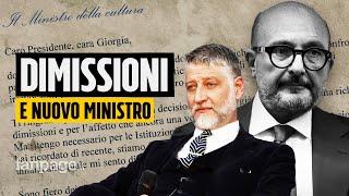 Le dimissioni di Gennaro Sangiuliano dopo il caso Boccia il nuovo ministro è Alessandro Giuli