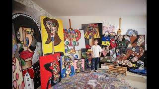 Ten Year Old Prodigy Andres Valencia Evokes George Condo Picasso In