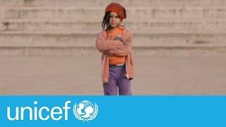 Would you stop if you saw this little girl on the street?  UNICEF