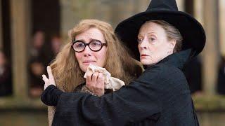 Maggie Smith Behind the Scenes of Harry Potter