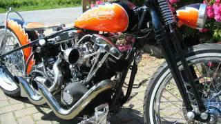 1955 Harley Davidson Rock n Roll Rebel by Vintage Racer & Customs