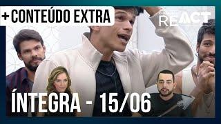 Lucas Selfie e Tati Bambolê reagem à quarta eliminação da temporada  O Grande React