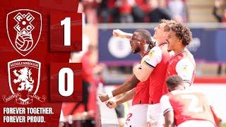  ROTHERHAM UNITED 1 - 0 MIDDLESBROUGH   Official Sky Bet Championship highlights 