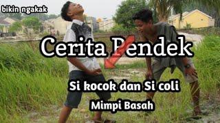 CERITA PENDEK EPS.  1 # SI KOCOK DAN SI COLI  MIMPI BASAH