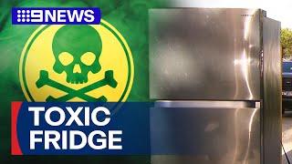 Fridge turns toxic threatening Melbourne family’s health  9 News Australia