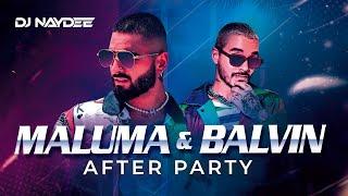 Maluma Y J Balvin Reggaeton Mix 2021 - 2017  Poblado Remix Sobrio Hawaii  After Party DJ Naydee