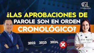 ¿Las aprobaciones de Parole son en orden cronológico?