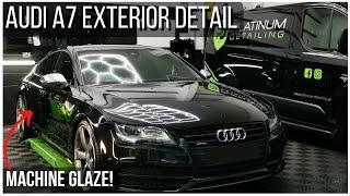 Audi A7 Wash Polish Wax  - Car Detailing - ASMR - Deep Clean - Full Detail