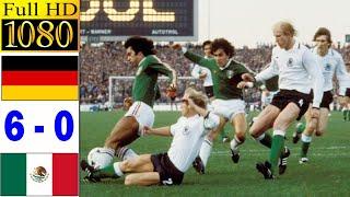 Germany 6-0 Mexico world cup 1978  Full highlight  1080p HD