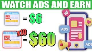 Watch 10 Ads and Make $60   Make Money Online 2023