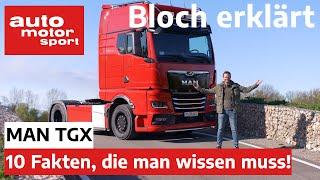 MAN TGX So viel Technik steckt in modernen Trucks - Bloch erklärt #147  auto motor und sport