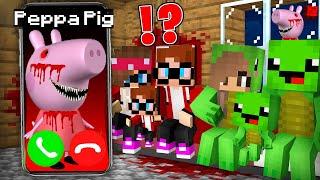 Warum RUFT HORROR PEPPA PIG.EXE uns an in Minecraft