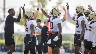 Saints Training Camp Highlights 7292023  New Orleans Saints