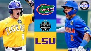 #2 Florida vs #5 LSU  Game 2 College World Series Finals  2023 College Baseball Highlights