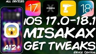 iOS 17.0 - 18.1 All Devices Jailbreak News MisakaX v2.2 RELEASED Enable Tweaks & Hidden Features