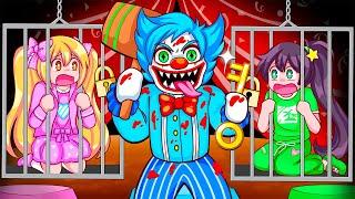 We Got Captured By A CRAZY CLOWN Roblox Story