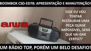 Aiwa CSD-ED78 Manutenção Raiz