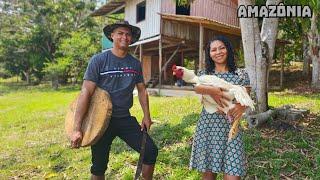 VIVEMOS ISOLADOS SEM ENERGIA em UMA CASA RIBEIRINHA no meio da floresta Amazônica