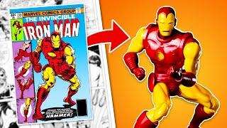 Recreating IRON MAN Comics Poses with an Action Figure