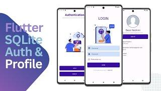 Flutter SQLite LOGIN AND SIGN UP  User Profile 2023  Authentication  Ep - 1