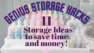 11 AMAZING Storage Ideas for Craft Room Supplies Save Money and Space