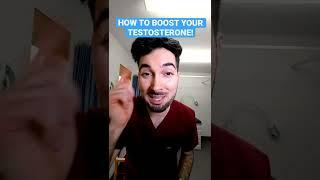 Low Testosterone? Try This Testosterone Booster Hack  #shorts #testosterone