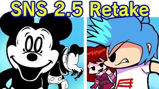 Friday Night Funkin VS Mickey Mouse  Sunday Night - SNS 2.5 Retake Update FNF ModCreepypasta