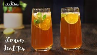 Iced Lemon Tea  Ice Tea l lemon tea l Summer Drinks  How to make Iced Tea  Homemade Ice Tea