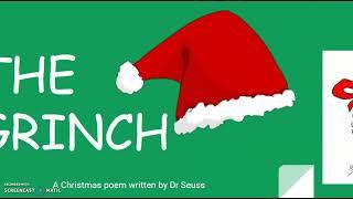The Grinch by Dr Seuss  read aloud Christmas poem story for kids