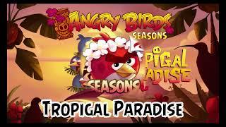 Angry birds seasons Tropigal Paradise